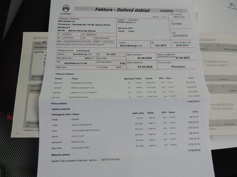 Citroën Berlingo (2019) 1.2Puretech,Live,81kw,ČR,1.maj - fotka 54 z 55