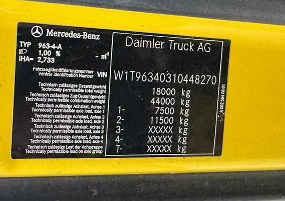 Mercedes-Benz Actros (2020) 1846 4x4 hydraulika EURO 6 - fotka 8 z 8