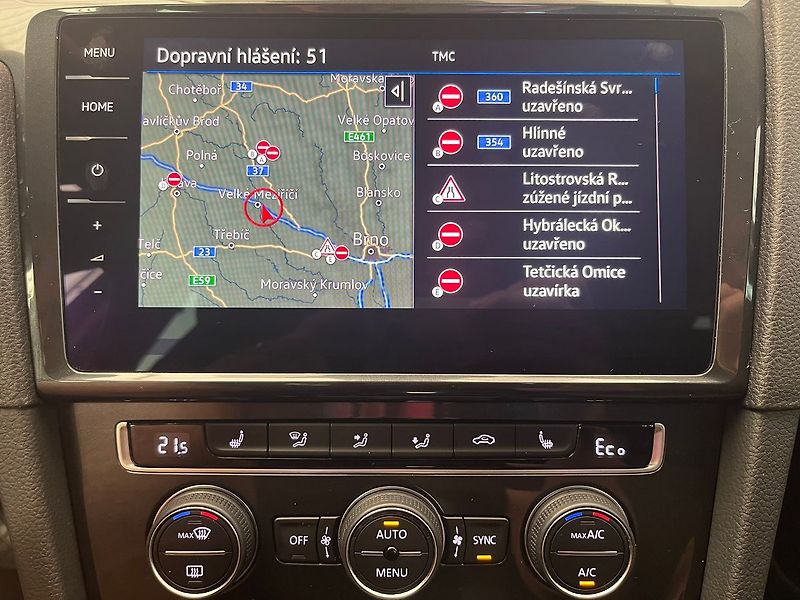 Volkswagen e-Golf 93,1% SoH, tep.čerp. virtual k - fotka 79 z 95