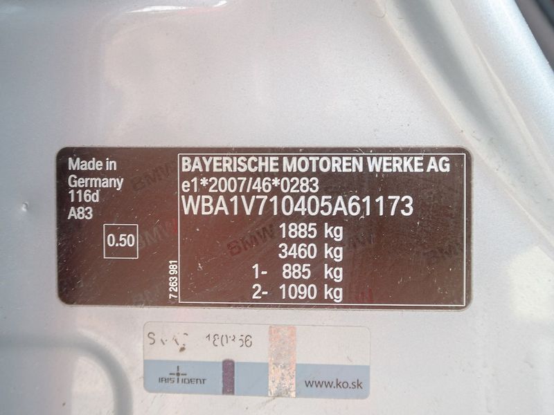 BMW Řada 1 (2016) 116D – LED světla - fotka 41 z 43