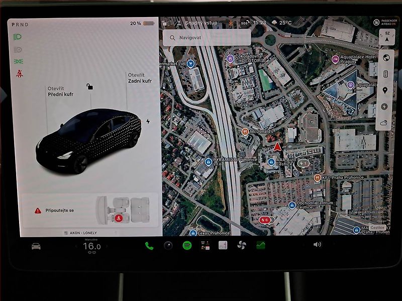 Tesla Model 3 (2020) Std Range Plus 52kWh, SoH 83% - fotka 18 z 22