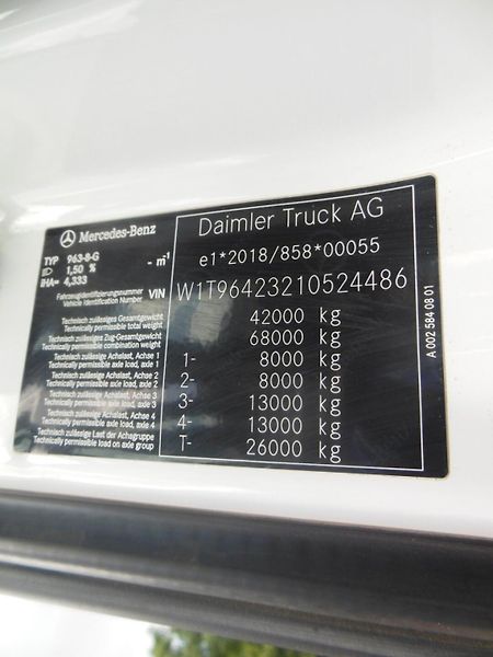 Mercedes-Benz 4151 Arocs, 8x6, Meiller, Bord - fotka 36 z 37