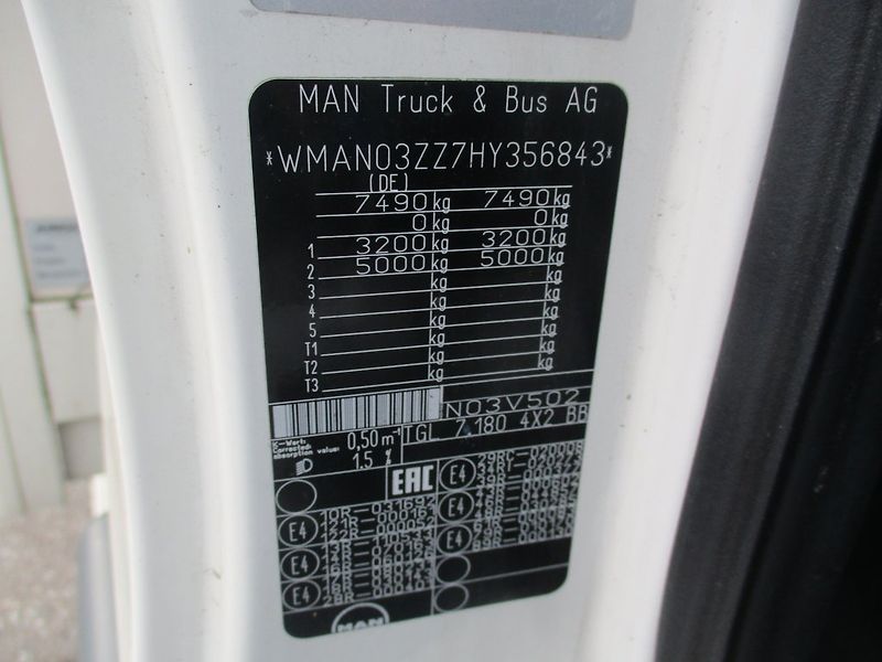 MAN TGL 7.180,  hydraulické čelo - fotka 19 z 19