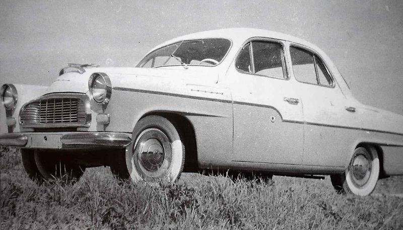 Prototyp kupé Škoda 763, které vyvinuli v Kvasinách v letech 1976 a 1977