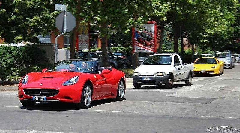 Muzeum automobilky Ferrari.