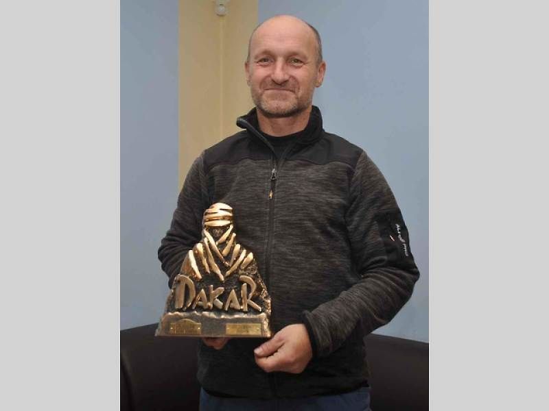 Automechanik Robert Morávek pracoval na letošním Dakaru.