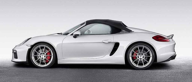 Porsche Boxster Spyder.