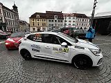 Start 58. ročníku Rallye Šumava na náměstí v Klatovech