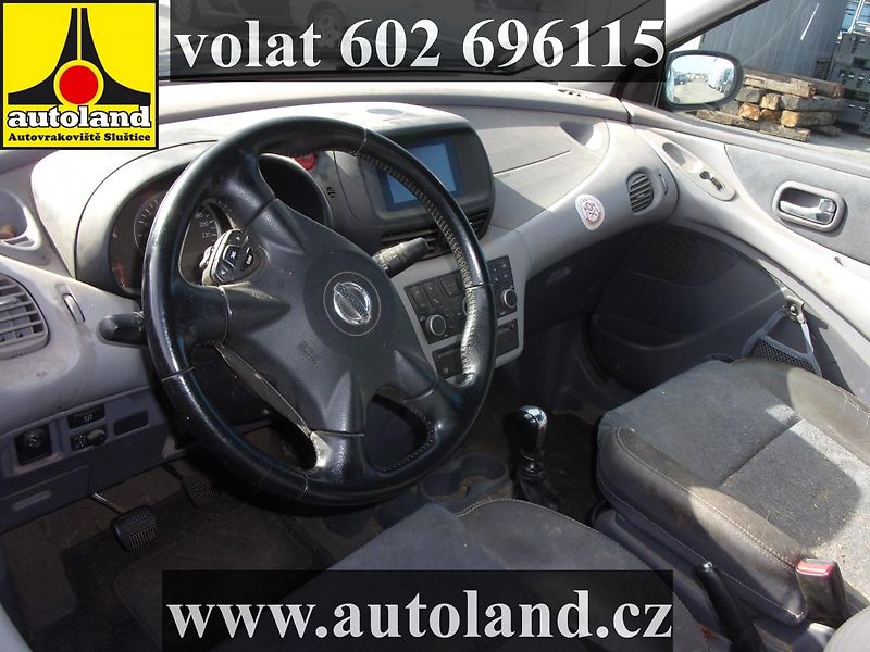 Nissan Almera Tino (2003) VOLAT 602 696115 - fotka 5 z 7
