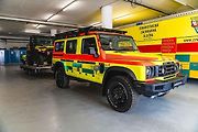 Foto: Dajbych 4x4/Ivo Trzaskalik Praha – Nový vůz pražských záchranářů – Ineos Grenadier v úpravě Ambulance.