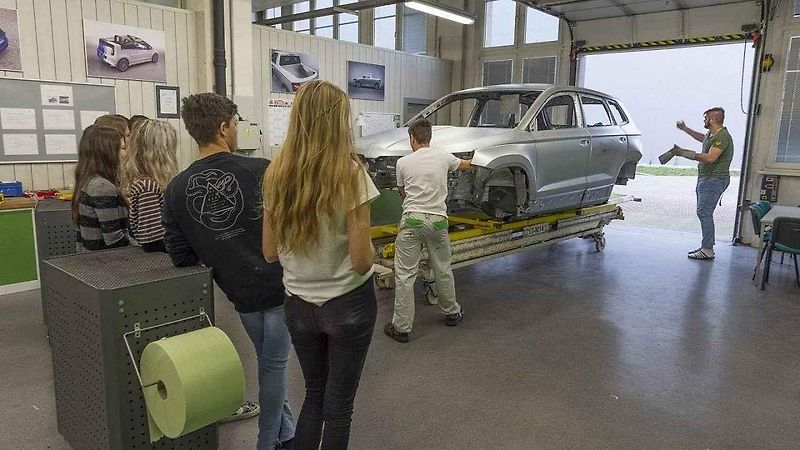 Studenti škodovky připravují Karoq ve verzi kabriolet.