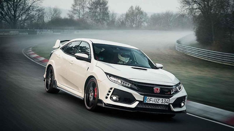 Honda Civic Type R.