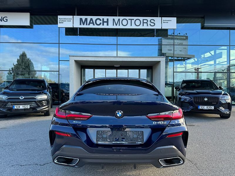 BMW Řada 8 840d xDrive Gran Coupé B&W TOP - fotka 9 z 22