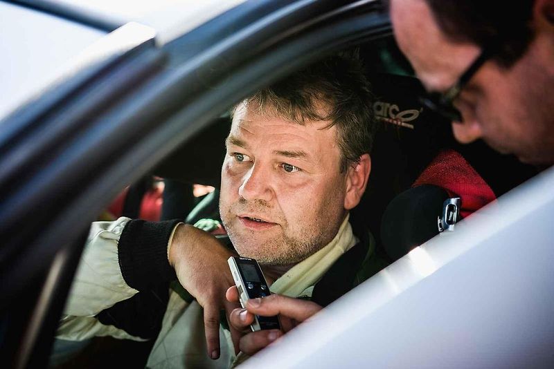 Jiří Hladík se svým zbrusu novým vozem Renault Clio Rally5 Phase II.