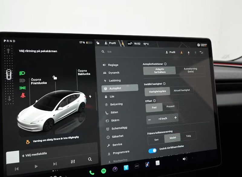 Tesla Model 3 LR AWD SoH 93% Autopilot Pano. - fotka 10 z 26