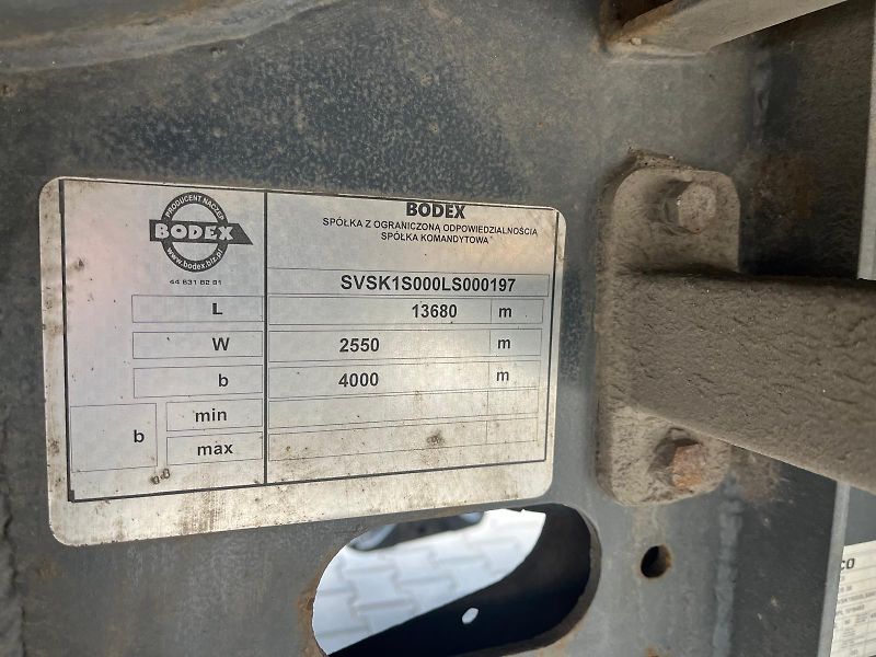 BODEX KIS3F 90m3 walkingfloor - fotka 15 z 15