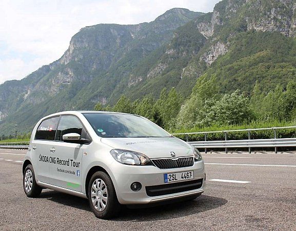 Škoda Citigo CNG.