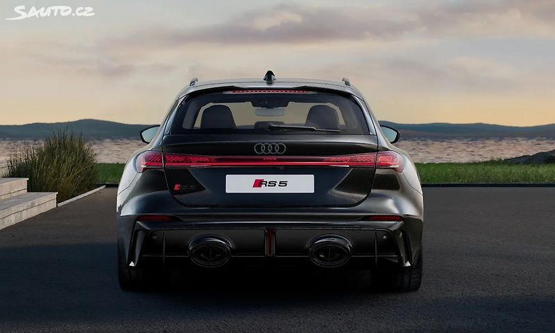 Audi RS 5 (2026) AVANT HYBRID - NOVINKA - fotka 7 z 9