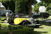 Stará architektura se v Loučni snoubí s krásou starých automobilů