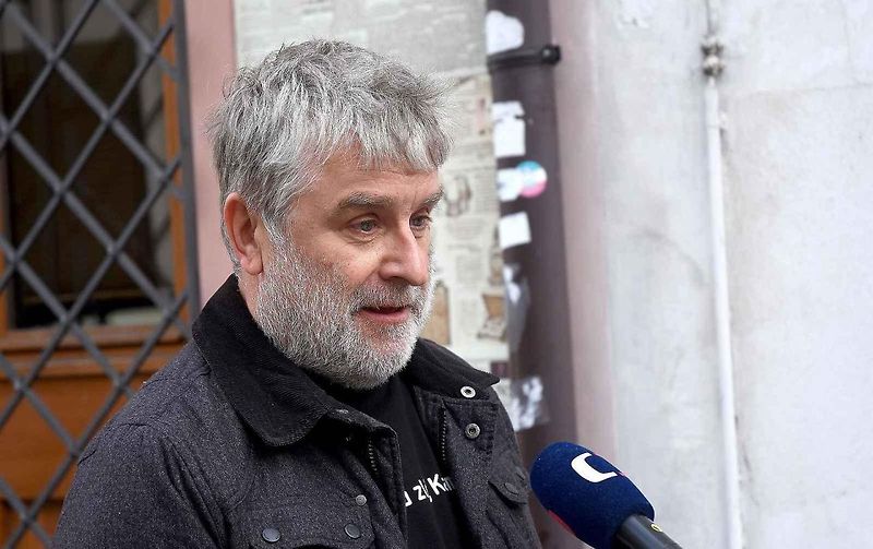 Z natáčení komedie Když se zhasne v Olomouci