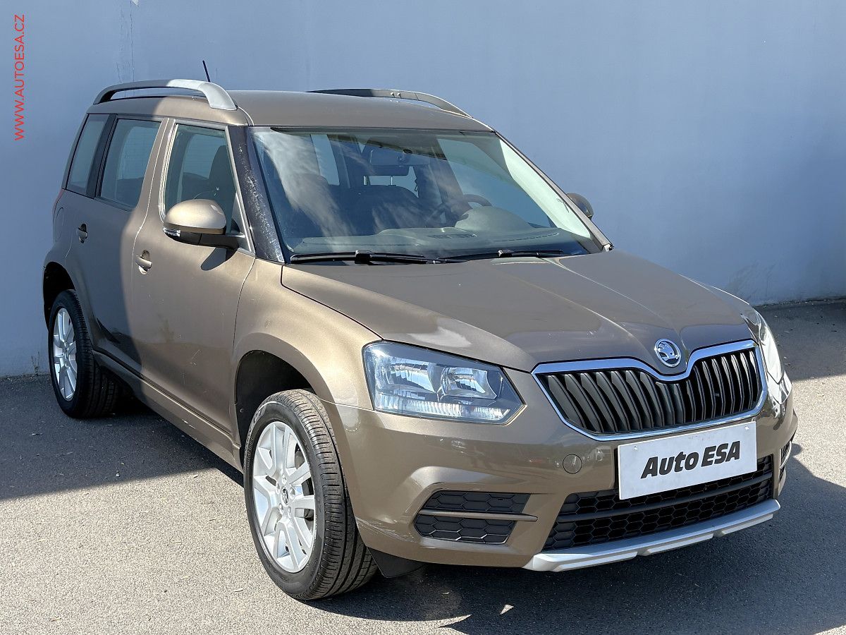 Škoda Yeti 1.2 TSi, 2.maj,ČR, Active