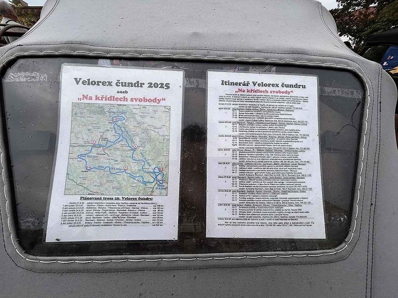 Vítr ve vlasech, Velorex v srdci. V Blansku měli sraz fandové plátěných vozítek.
