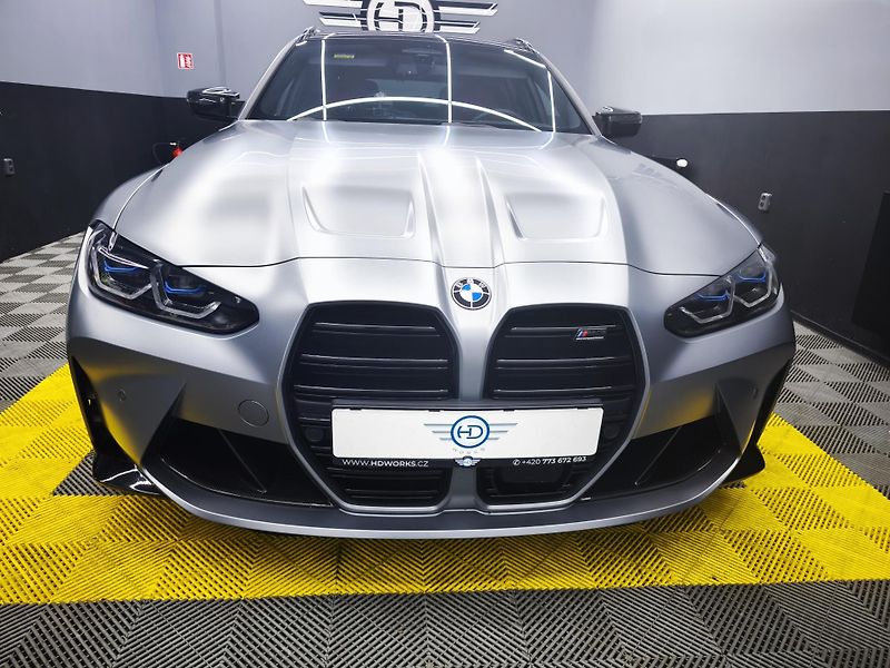 BMW M3 (2024) Competition M xDrive Tour. PPF - fotka 9 z 29