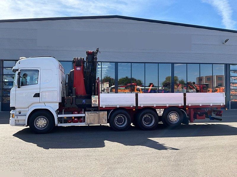 Scania (2016) R 490 8x4 valník + HR - fotka 3 z 24