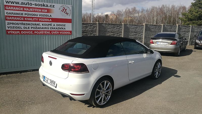 Volkswagen Golf (2013) VI 2,0TDI CABRIO DSG EL.STŘECH - fotka 16 z 17