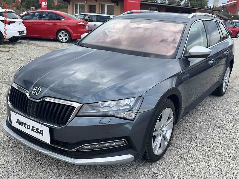 Škoda Superb (2021) 2.0TDi, ČR, Scout, DSG, LED - fotka 3 z 26