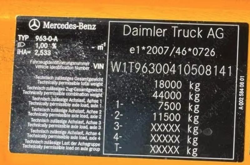 Mercedes-Benz Actros (2021) 1840 shrnovačka EURO 6 - fotka 20 z 20