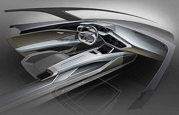 Koncept Audi e-tron quattro.