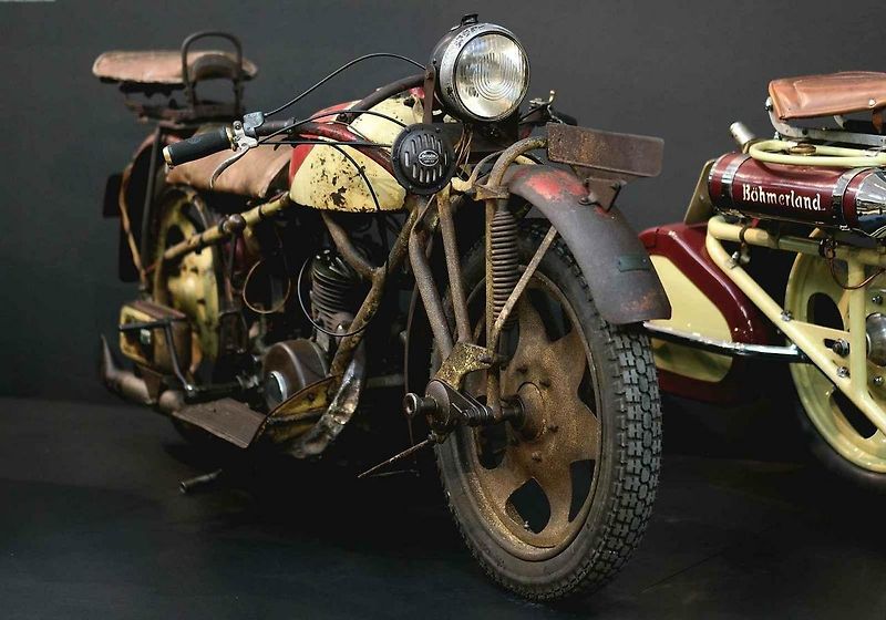 Výstava 30 motocyklů Čechie-Böhmerland