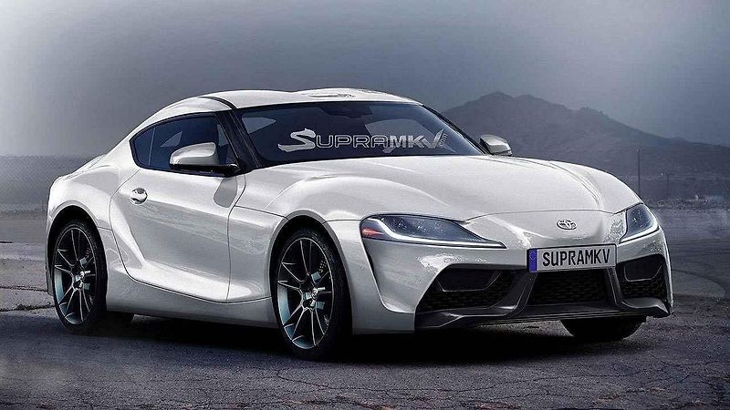 Neoficiální ilustrace nové Toyoty Supra.