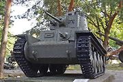 Tank LT vz.38 vystavený v Muzeu SNP v Bánské Bystrici.