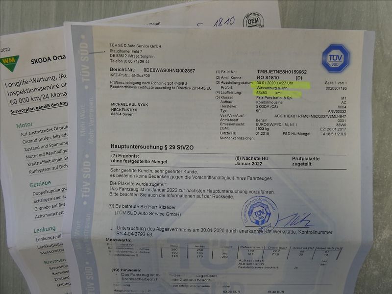 Škoda Octavia 2,0 TSi 162kW RS NAVI,EL. ŠÍBR - fotka 46 z 47