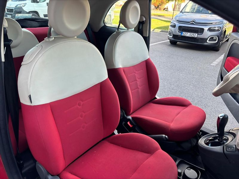 Fiat 500 1,2 8V FIRE  Automat+klima - fotka 17 z 18