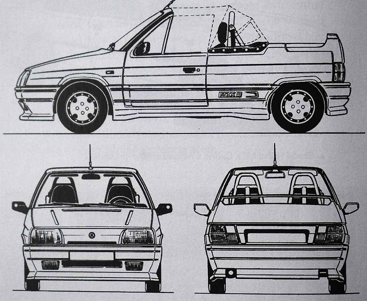 Jízda ve vozech Škoda s otevřeným nebem nad hlavou nebyla rozhodně pro každého