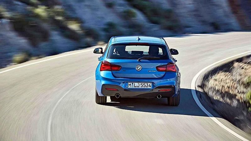 BMW řady 1 po faceliftu.