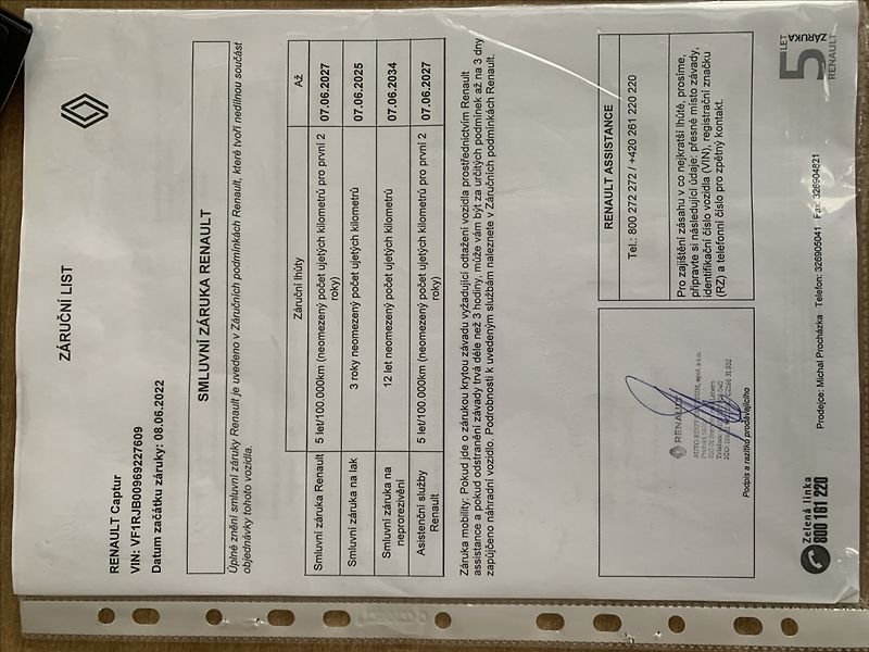 Renault Captur 1,3 TCE ZEN,ČR,1.MAJ,SERVISKA - fotka 19 z 19