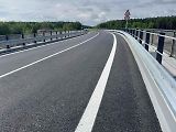 Otevření nového mostu na takzvané jesenické křižovatce. Pátek 16. května 2025.