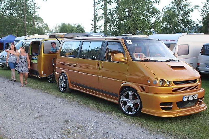 VW Transporter sraz u Lipna