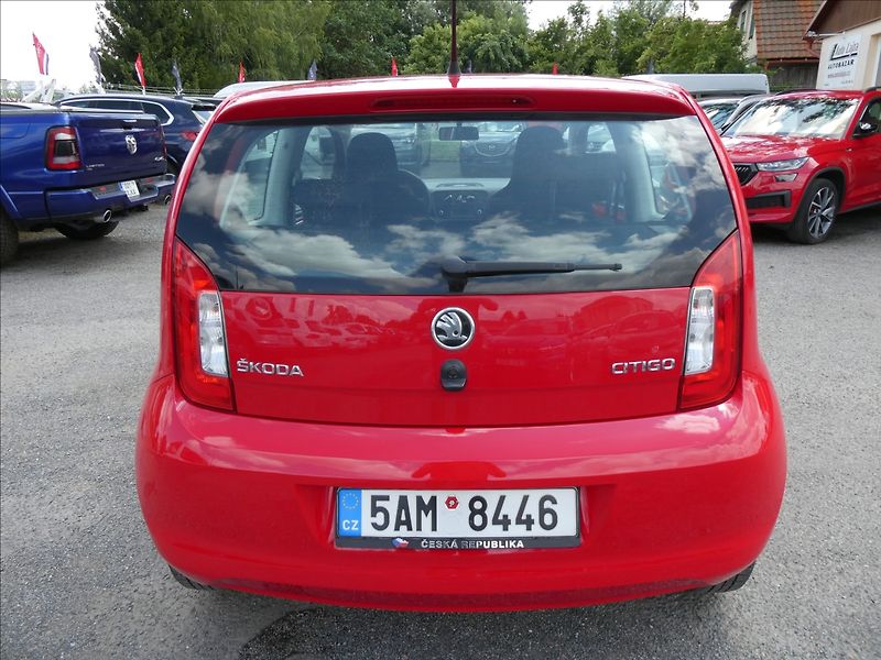 Škoda Citigo 1,0 MPi 44kW klima, ČR - fotka 7 z 29
