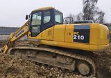 Komatsu (2005) 210 bagr 22t i svahovka - náhled 1