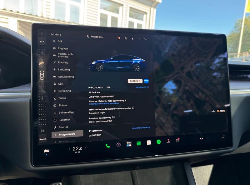 Tesla Model S LR AWD Vzduch Yoke Pano Kamera - fotka 28 z 32