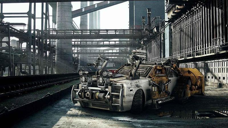 Pod obalem ze silného pancíře, ukrývá se Ferrari Enzo. Nechybí nárazník s navijákem, jakási střílna na robotické ruce a dokonce ani hydraulické nohy, které umí zvednout předek ze země.