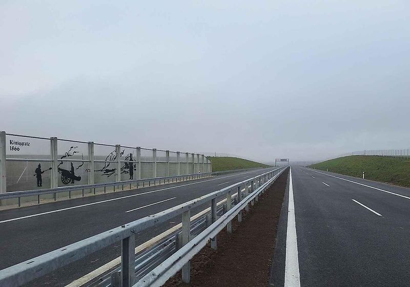 V úterý 16. prosince se otevře dálniční úsek D35 Hořice - Sadová.