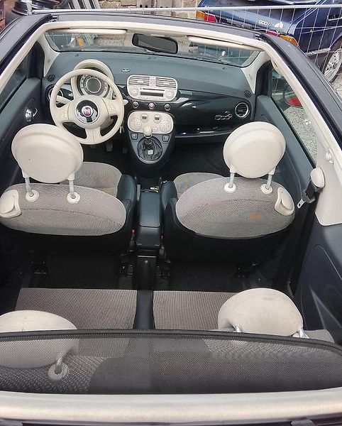 Fiat 500C (2010) motor 1.4 16V ČR 1.majitel - fotka 6 z 34