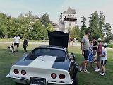 Na zámku Blatná se konala v sobotu 31. srpna 2024 přehlídka výjimečných vozidel Concorso Castle Blatna 2024.