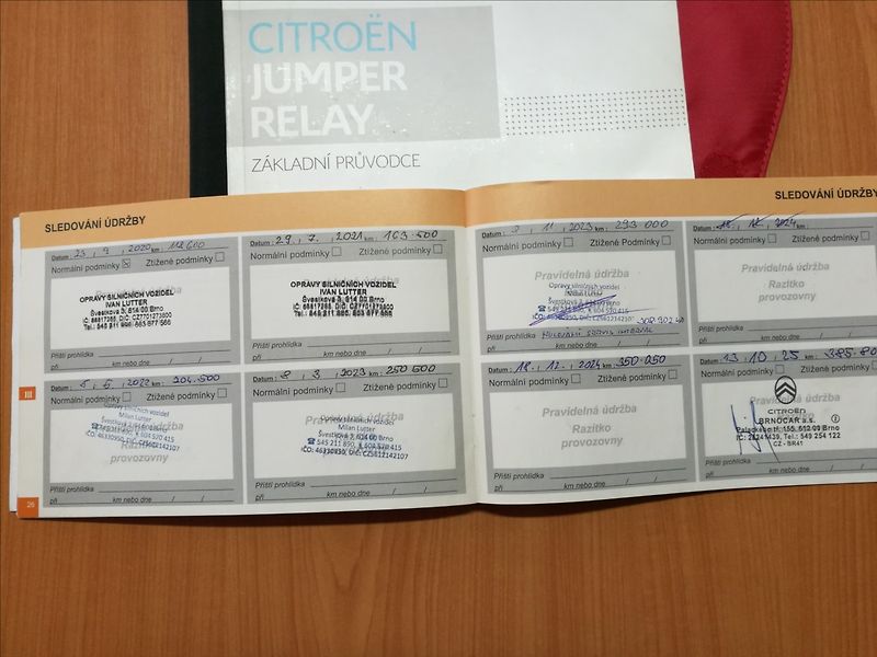Citroën Jumper 2,0 HDi 1.maj. L2H2 servis kní - fotka 16 z 19